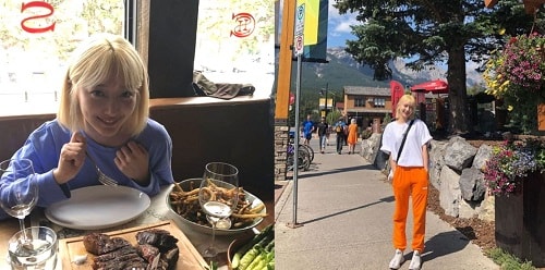 A picture of The new blonde look of Pyo Ye-jin.